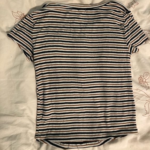 Garage Woodstock Striped Tee - Picture 2 of 3